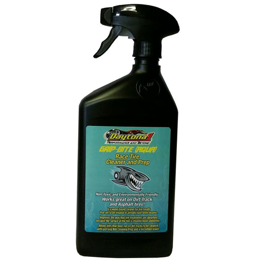 Grip‑Bite Tire Cleaner & Prep (Aqua) — Quart